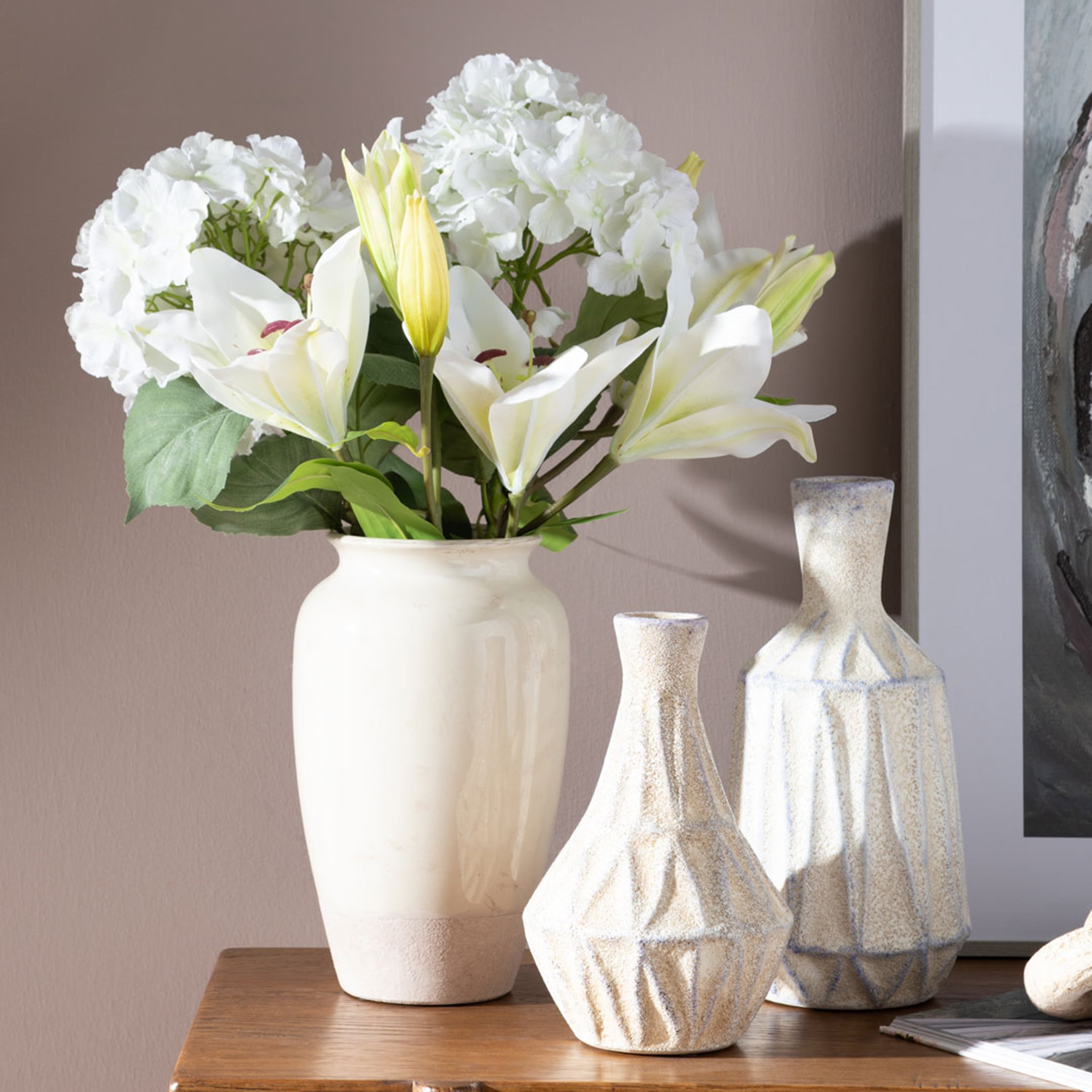 HELLEN SERAMİK VAZO 17X26CM