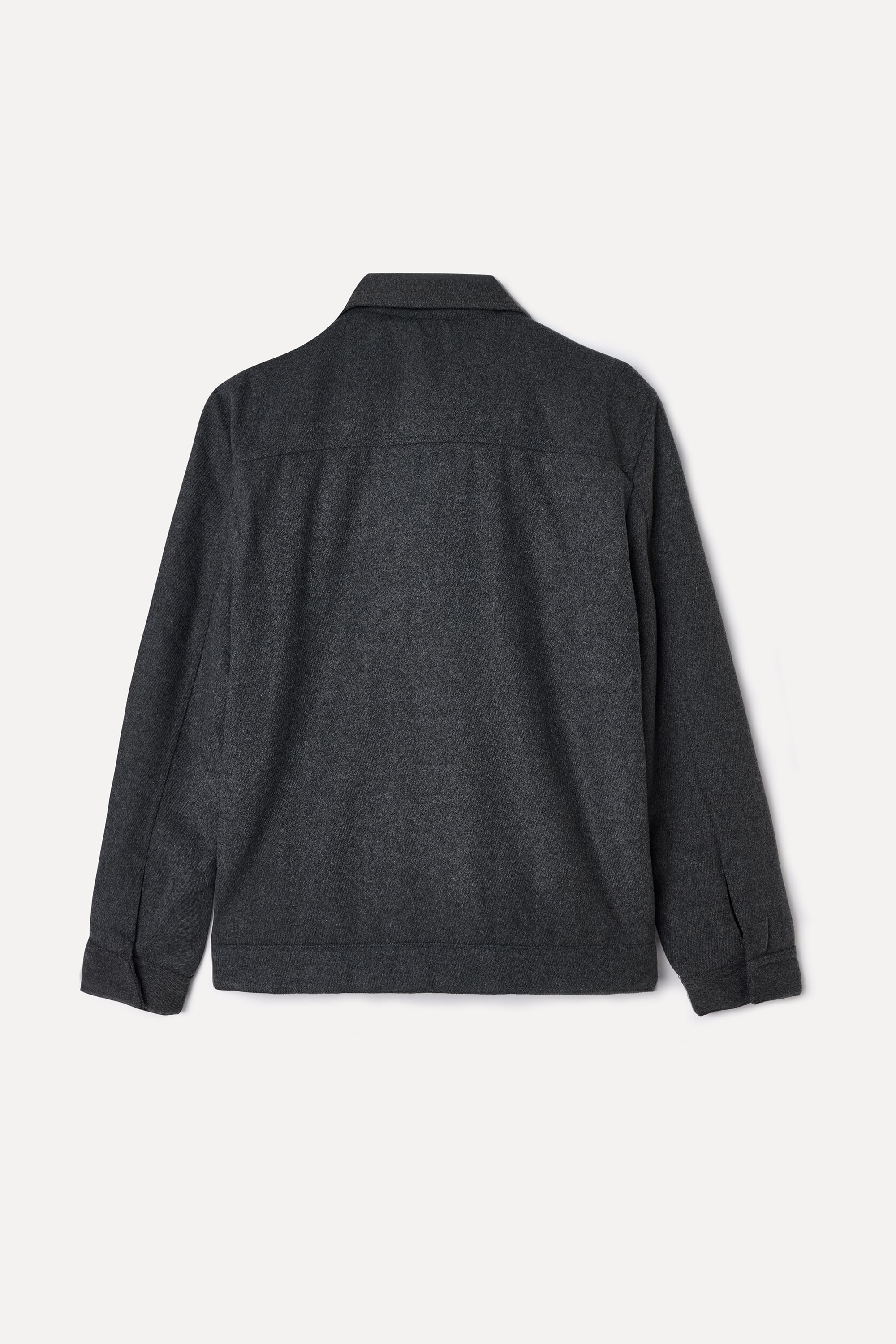 YÜN KARIŞIMLI TRUCKER CEKET