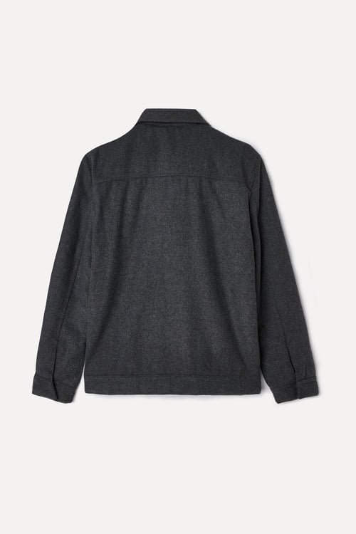  YÜN KARIŞIMLI TRUCKER CEKET