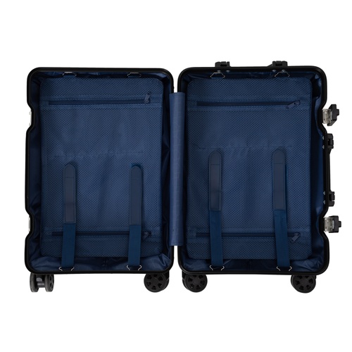  BASEL SİYAH KABİN BOY VALİZ