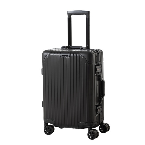  BASEL SİYAH KABİN BOY VALİZ