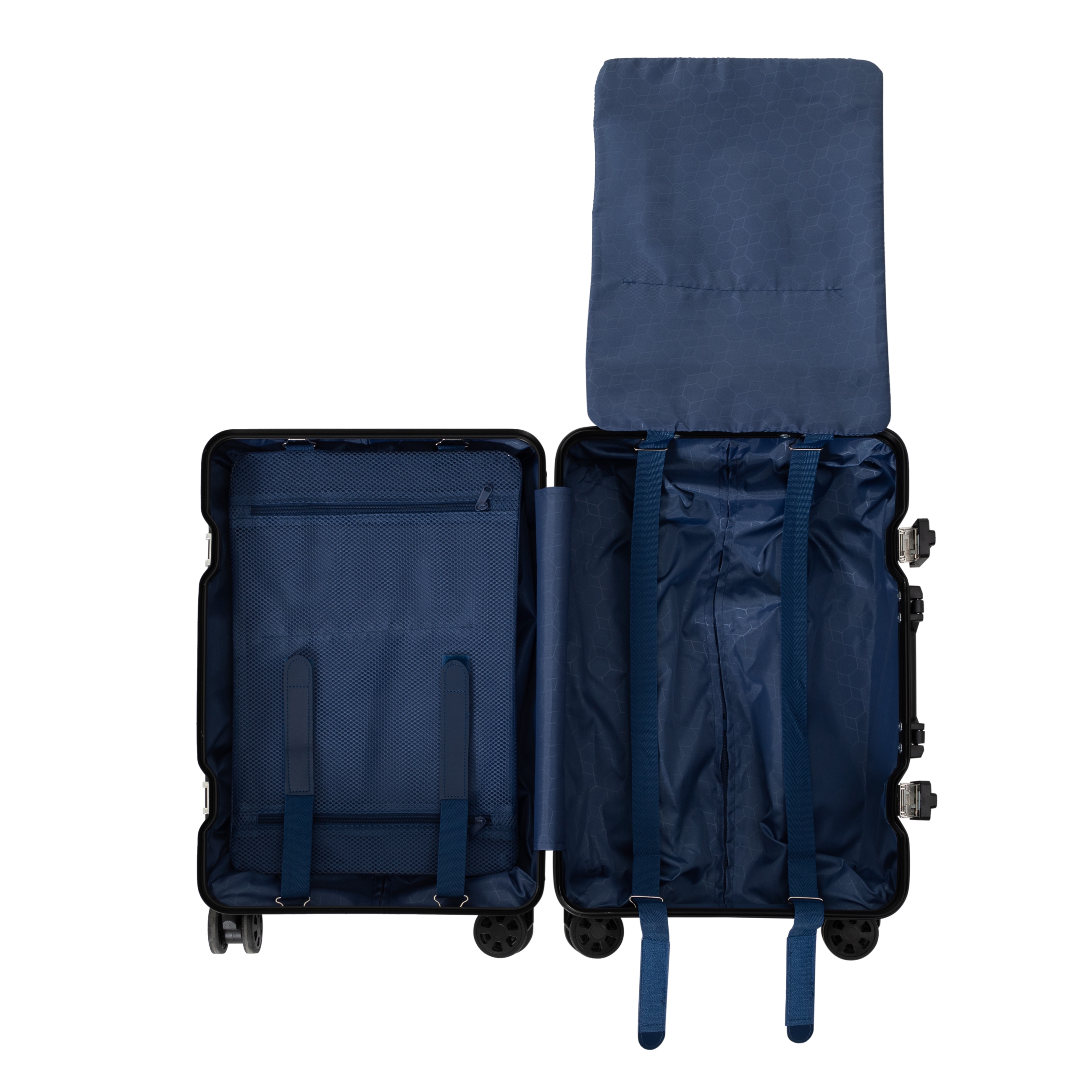 BASEL SİYAH KABİN BOY VALİZ