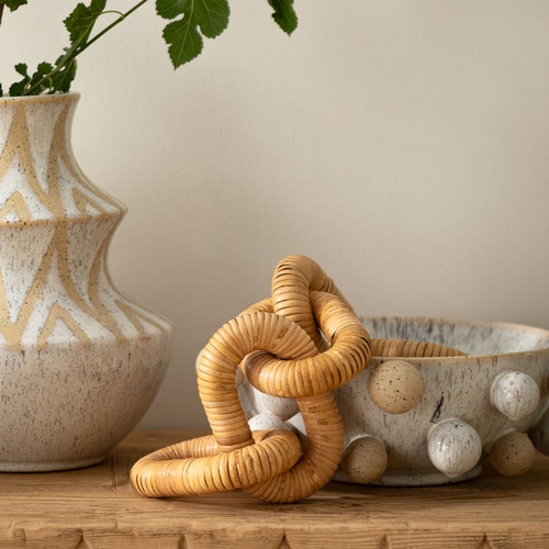 DAPHNE DEKORATİF KASE  32X32X12CM