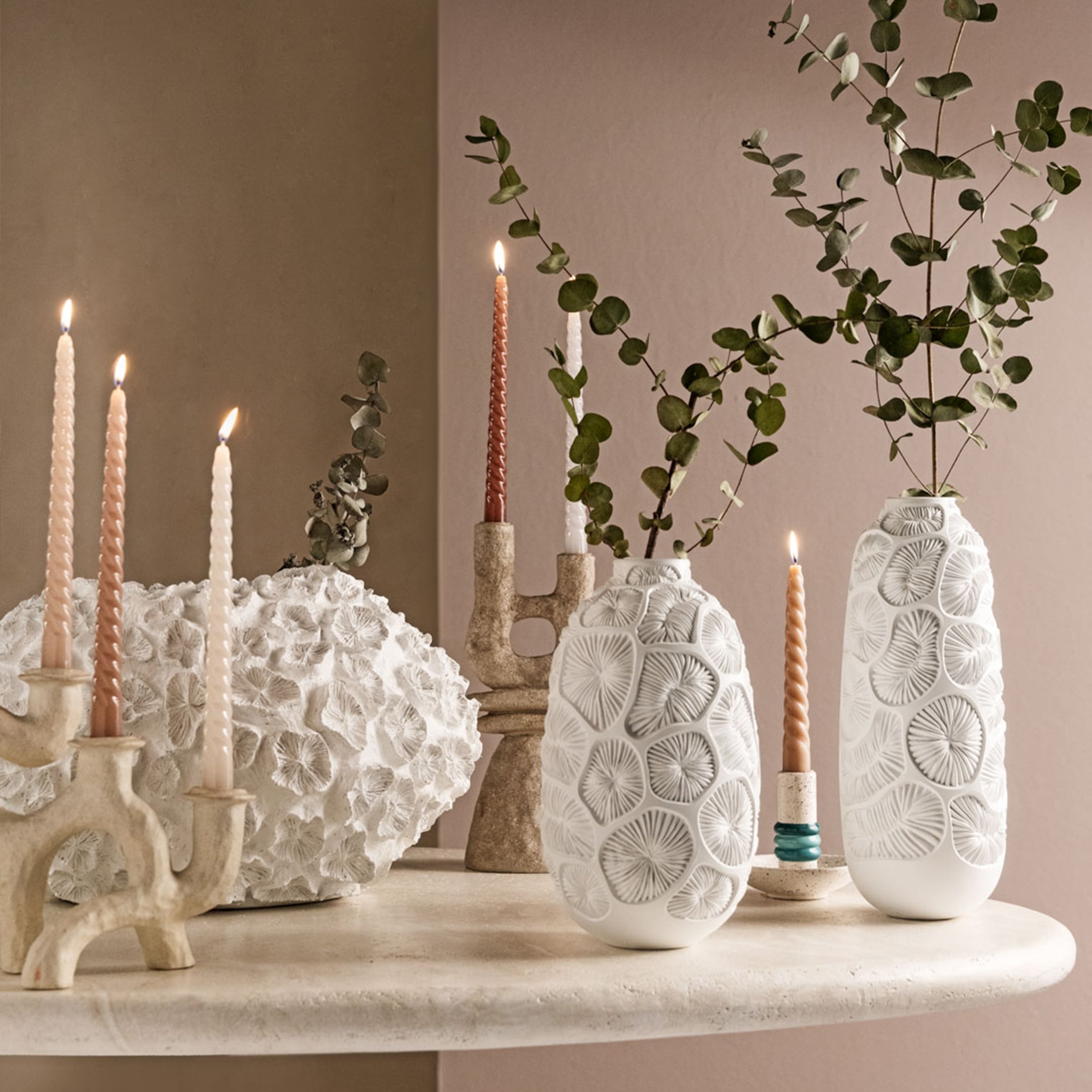 CAMINO VAZO BEYAZ 13X33CM