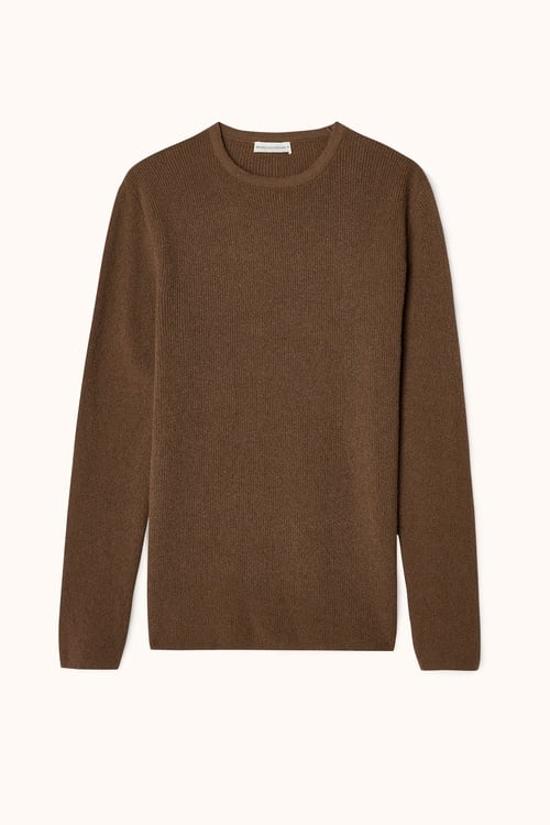 BİSİKLET YAKA TRİKO KAZAK