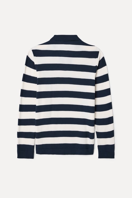  RENK BLOKLU POLO YAKA TRİKO KAZAK