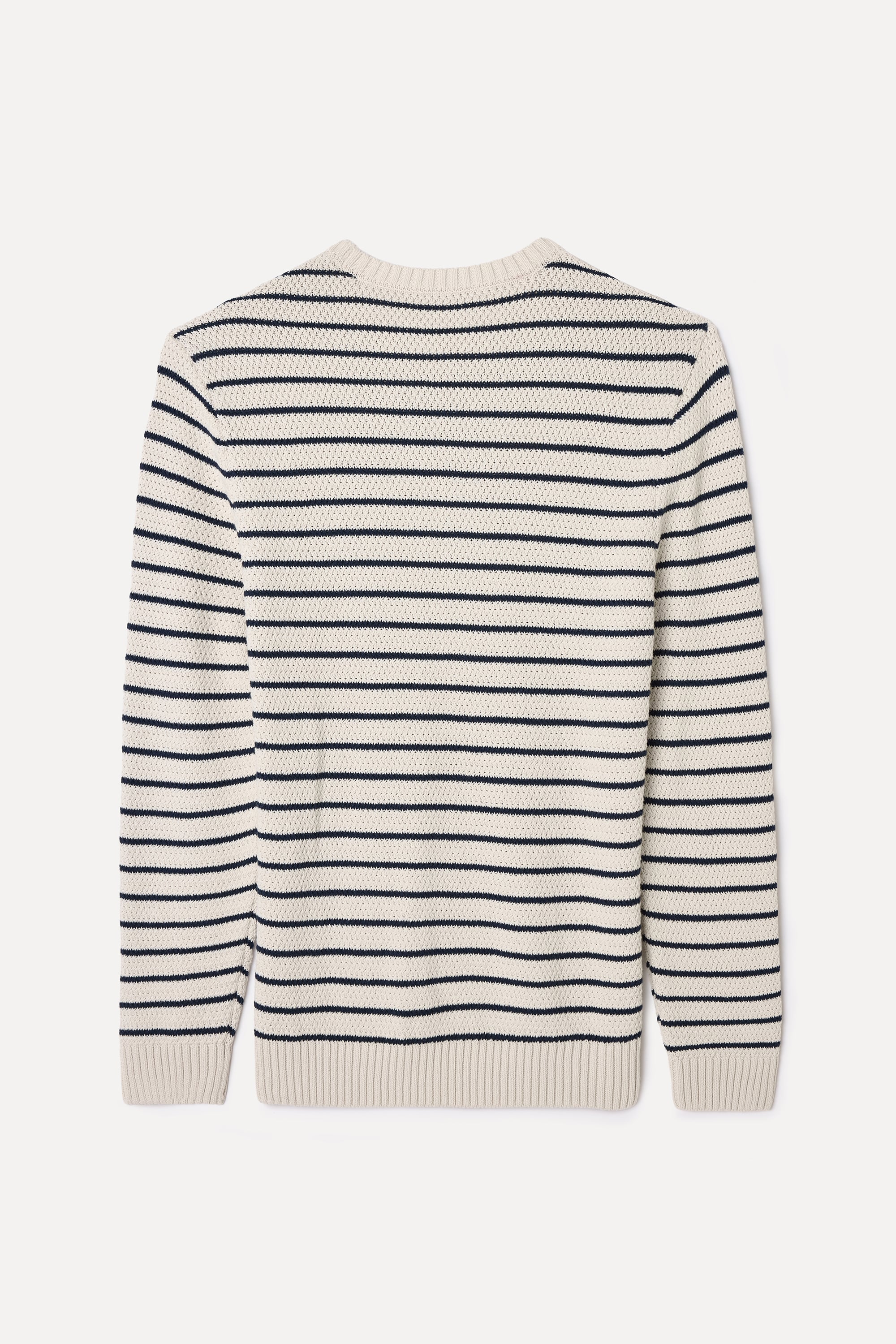 ÇİZGİLİ BİSİKLET YAKA TRİKO KAZAK