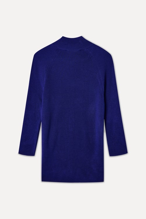  DİK YAKA 3/4 KOL KAZAK