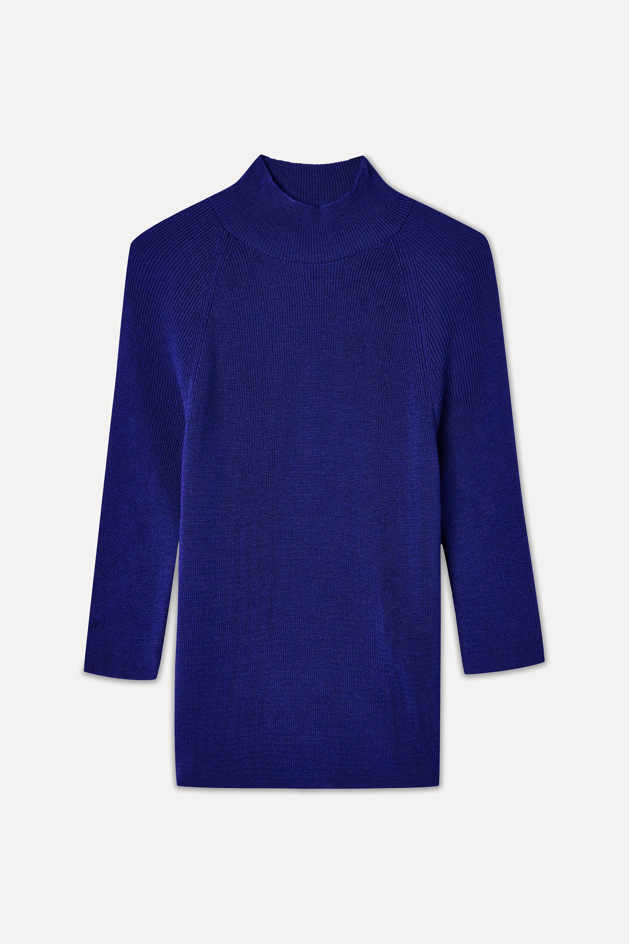 DİK YAKA 3/4 KOL KAZAK