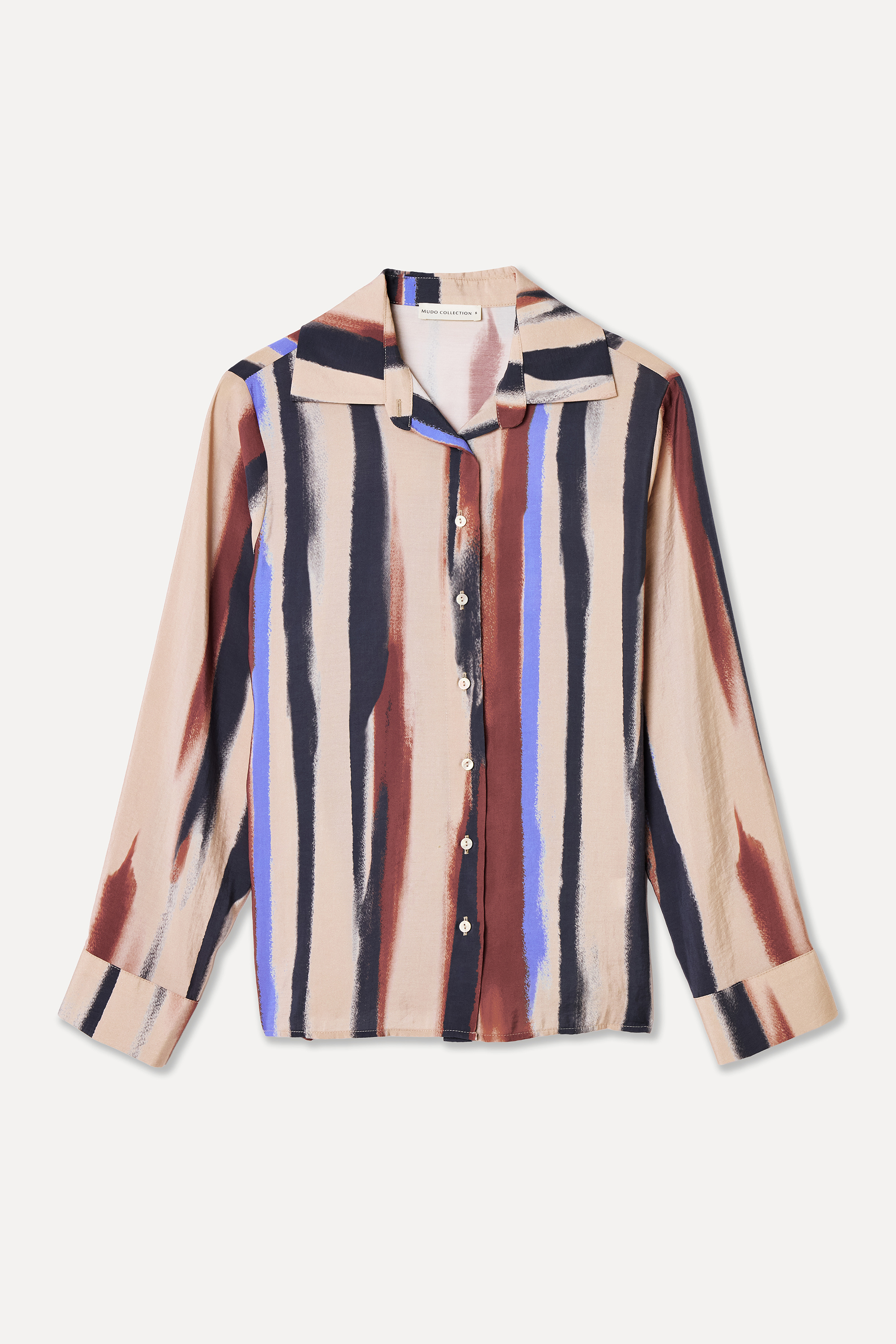 MODAL KARIŞIMLI BASKILI GÖMLEK