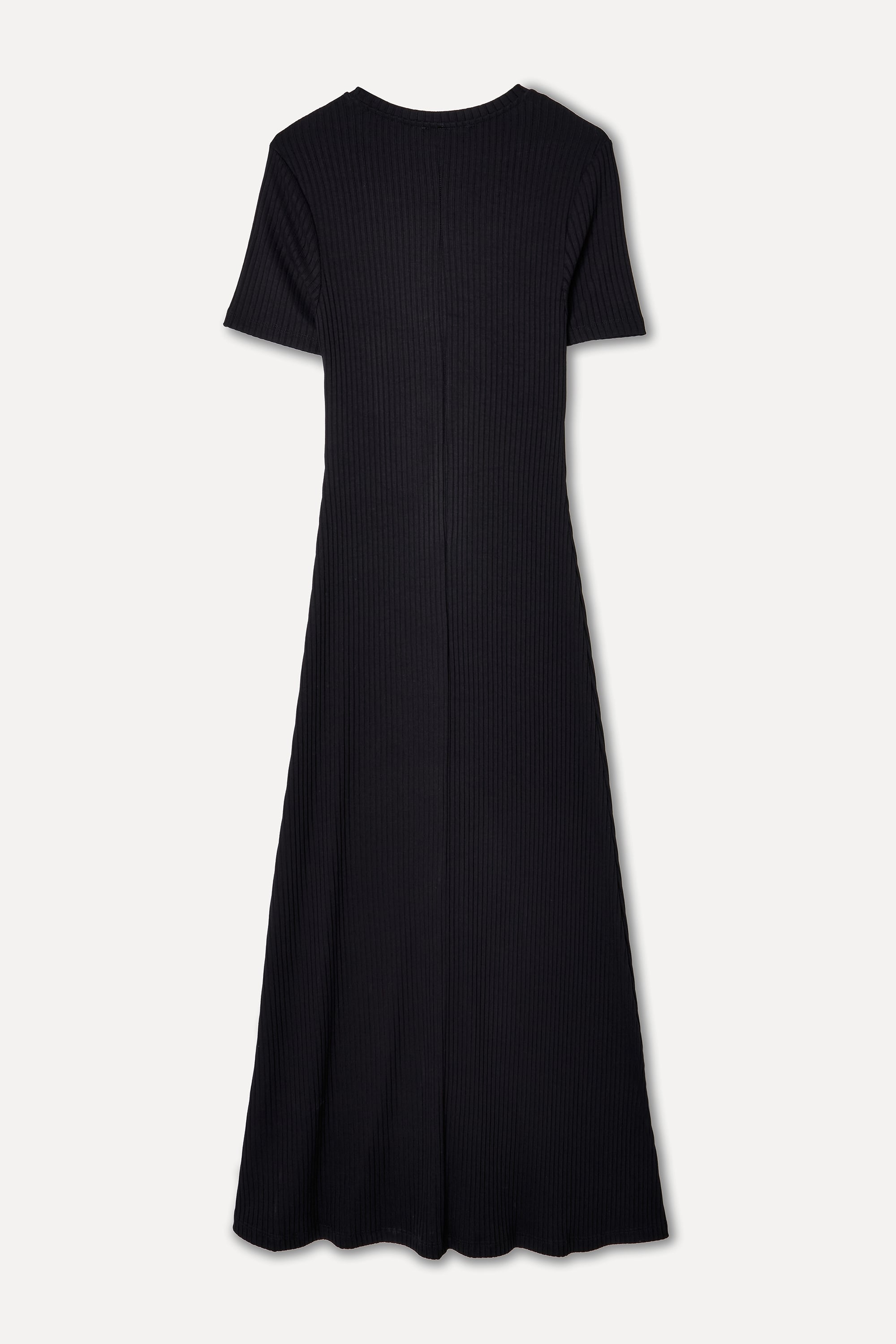 FİTİLLİ A FORM MİDİ ELBİSE