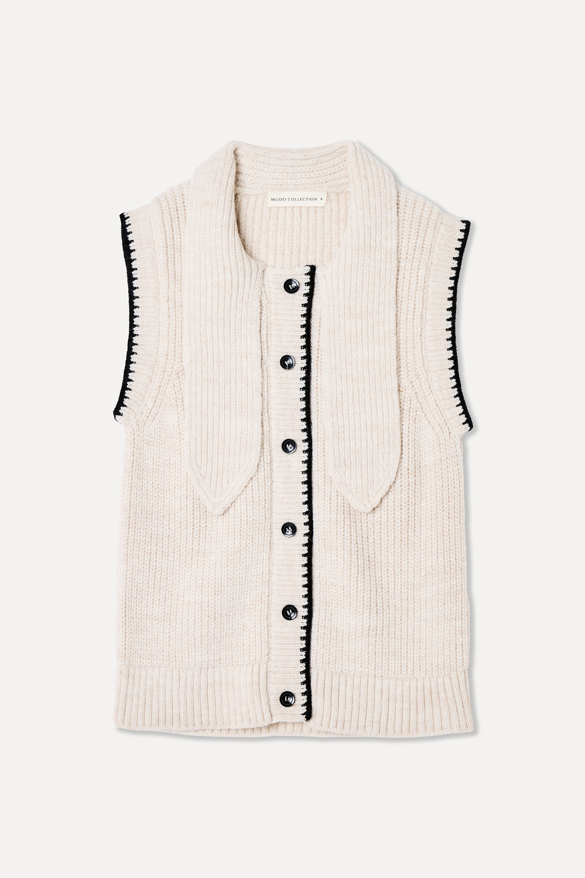 YAKASI BAĞLAMALI TRİKO SÜVETER