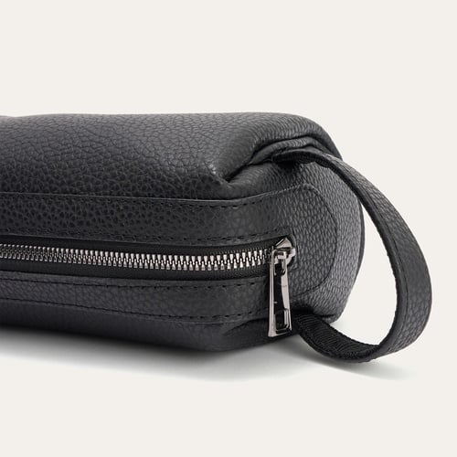 DERİ GÖRÜNÜMLÜ EL ÇANTASI