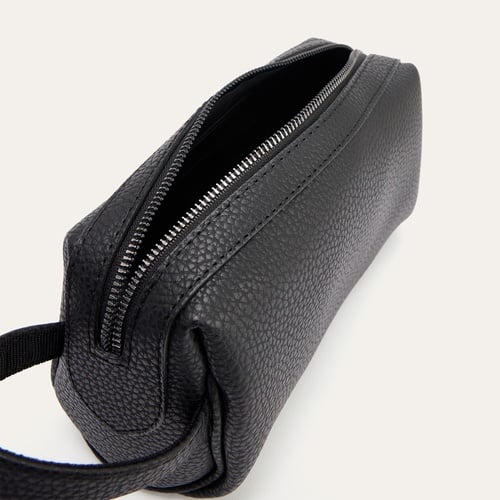 DERİ GÖRÜNÜMLÜ EL ÇANTASI