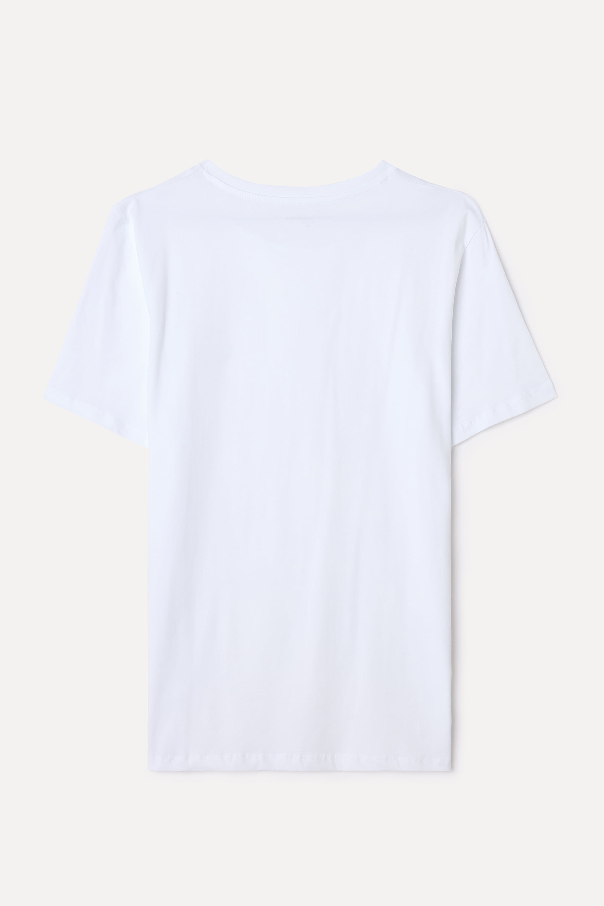 BASKILI BİSİKLET YAKA T-SHIRT