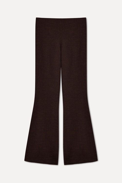 FLARE FIT ÖRME PANTOLON