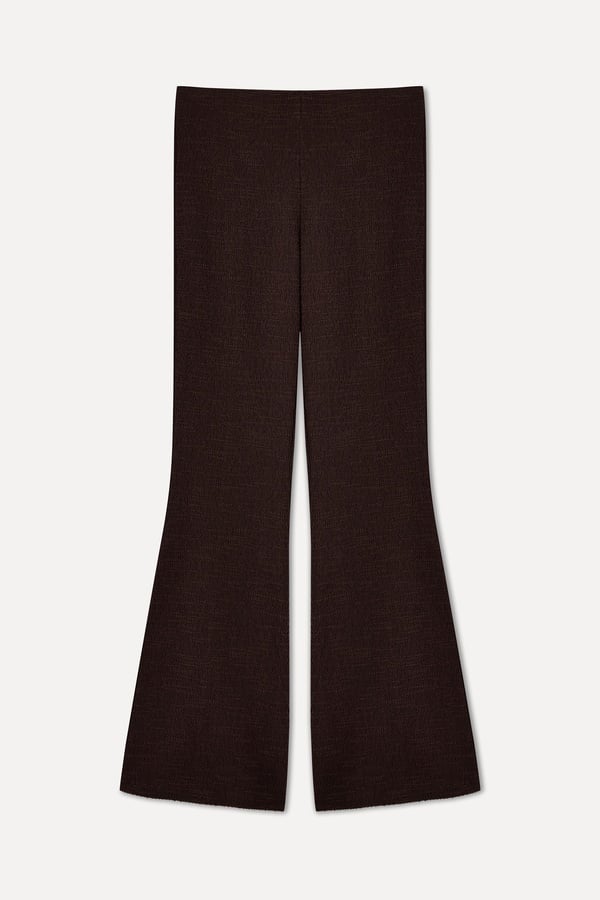 FLARE FIT ÖRME PANTOLON