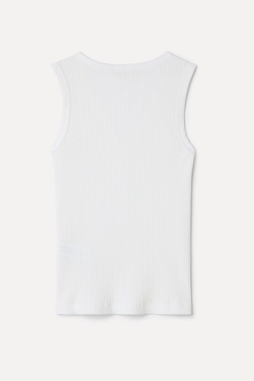 V YAKA FITTED KOLSUZ T-SHIRT