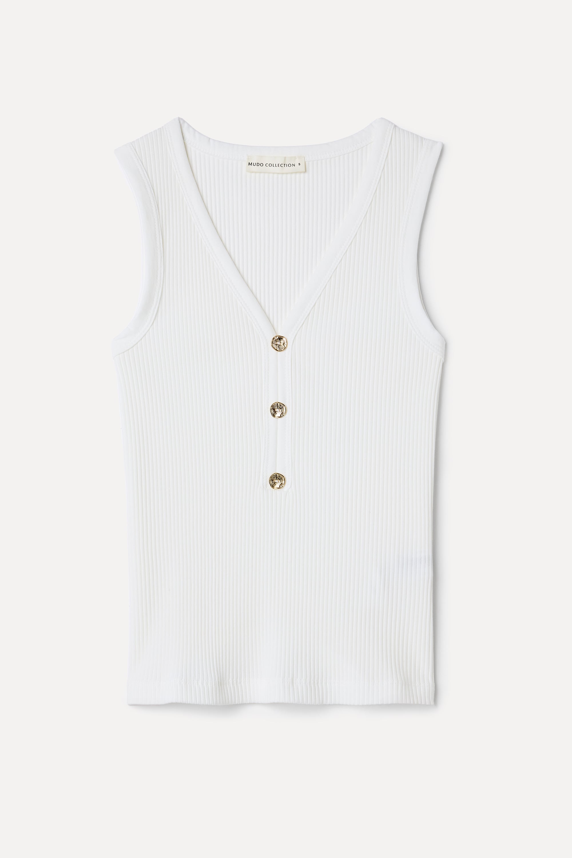 V YAKA FITTED KOLSUZ T-SHIRT