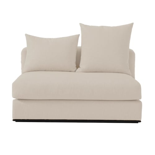 MIKLA KOLTUK KOLSUZ MODÜL 120CM FİLDİŞİ