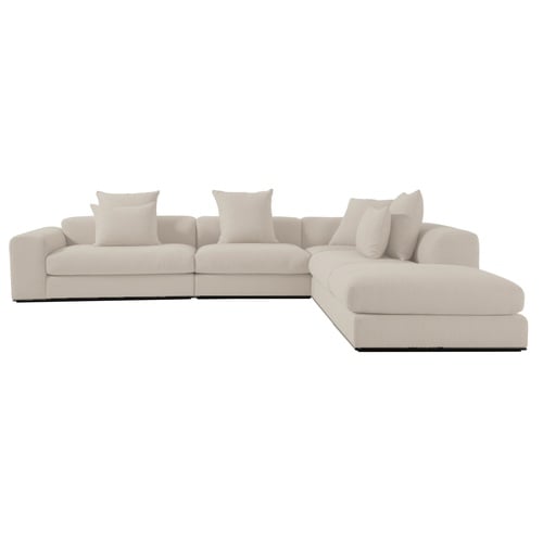 MIKLA KOLTUK KOLSUZ MODÜL 120CM FİLDİŞİ