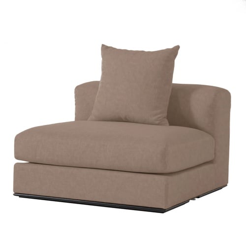 MIKLA KOLTUK KOLSUZ MODÜL 100CM VİZON