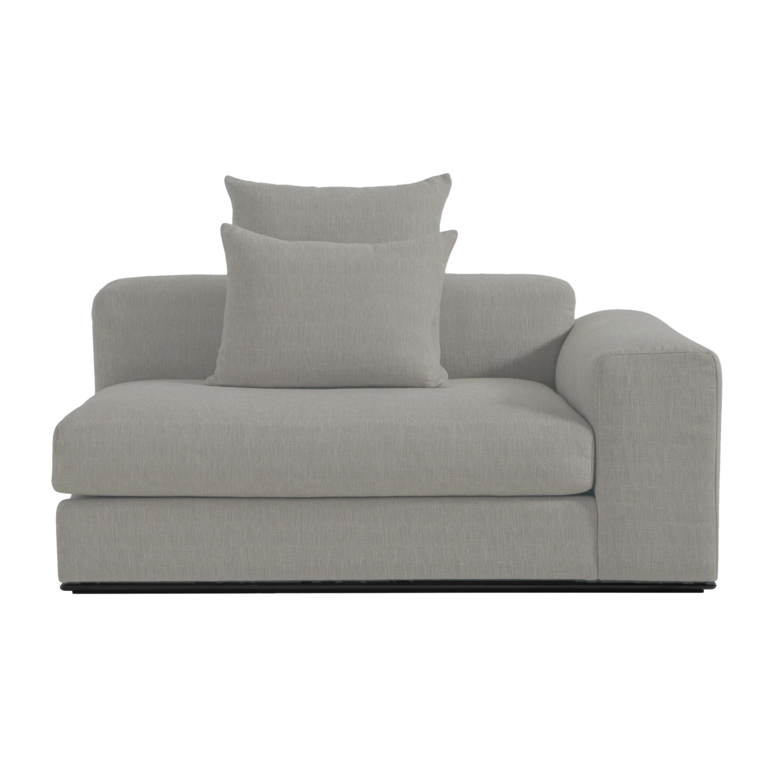 MIKLA KOLTUK SOL KOLLU MODÜL AÇIK GRİ