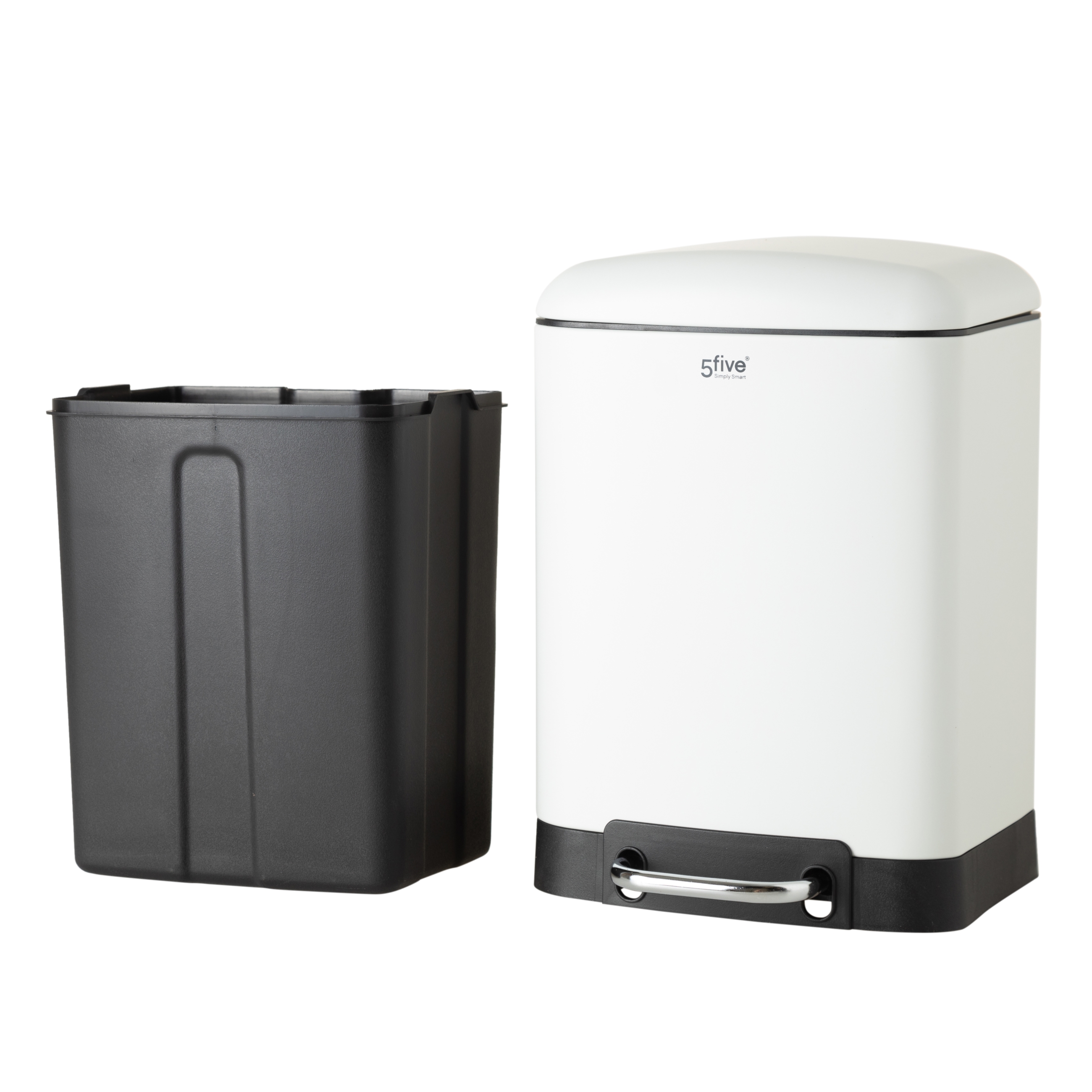 5FIVE BOHO ÇÖP KOVASI BEYAZ 6 LT