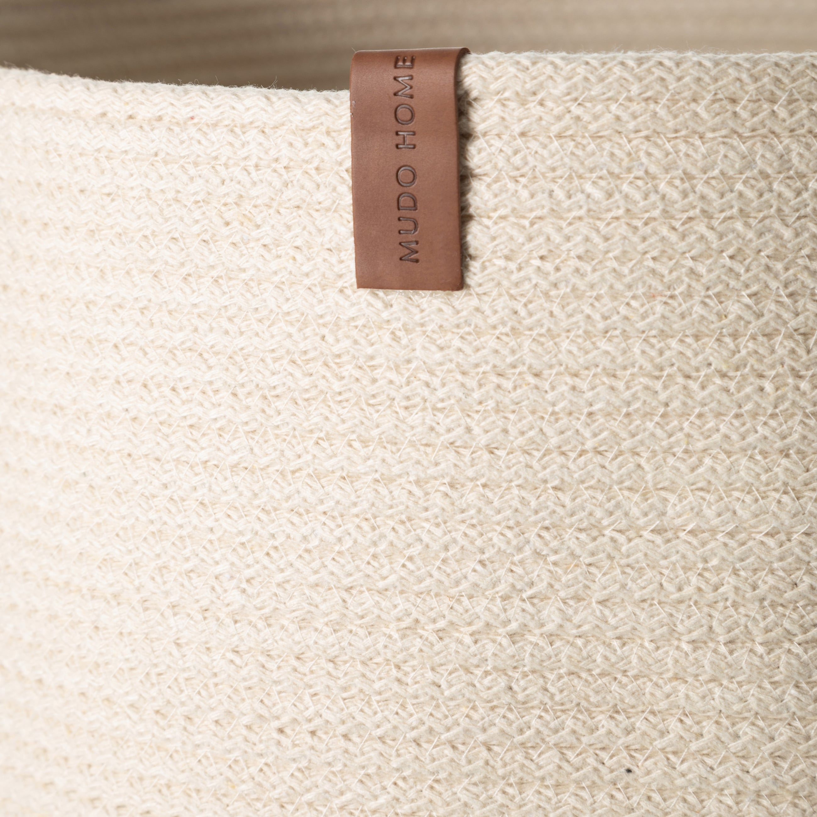 VENUS ÇAMAŞIR SEPETİ BEJ EKRU 35X35X45