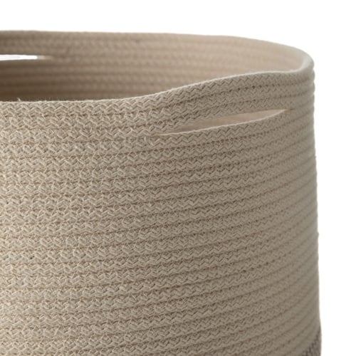  VENUS ÇAMAŞIR SEPETİ BEJ EKRU 35X35X45