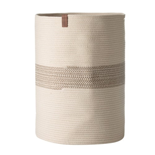 VENUS ÇAMAŞIR SEPETİ BEJ EKRU 35X35X45