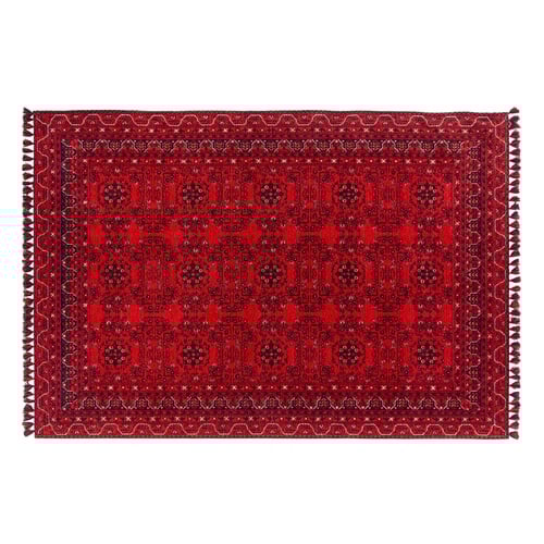 JINA BOLD HALI KIRMIZI LACİVERT 120X180