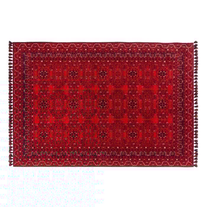 JINA BOLD HALI KIRMIZI LACİVERT 120X180