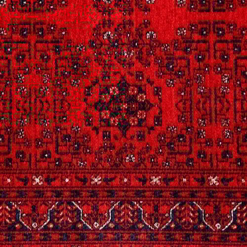 JINA BOLD HALI KIRMIZI LACİVERT 120X180