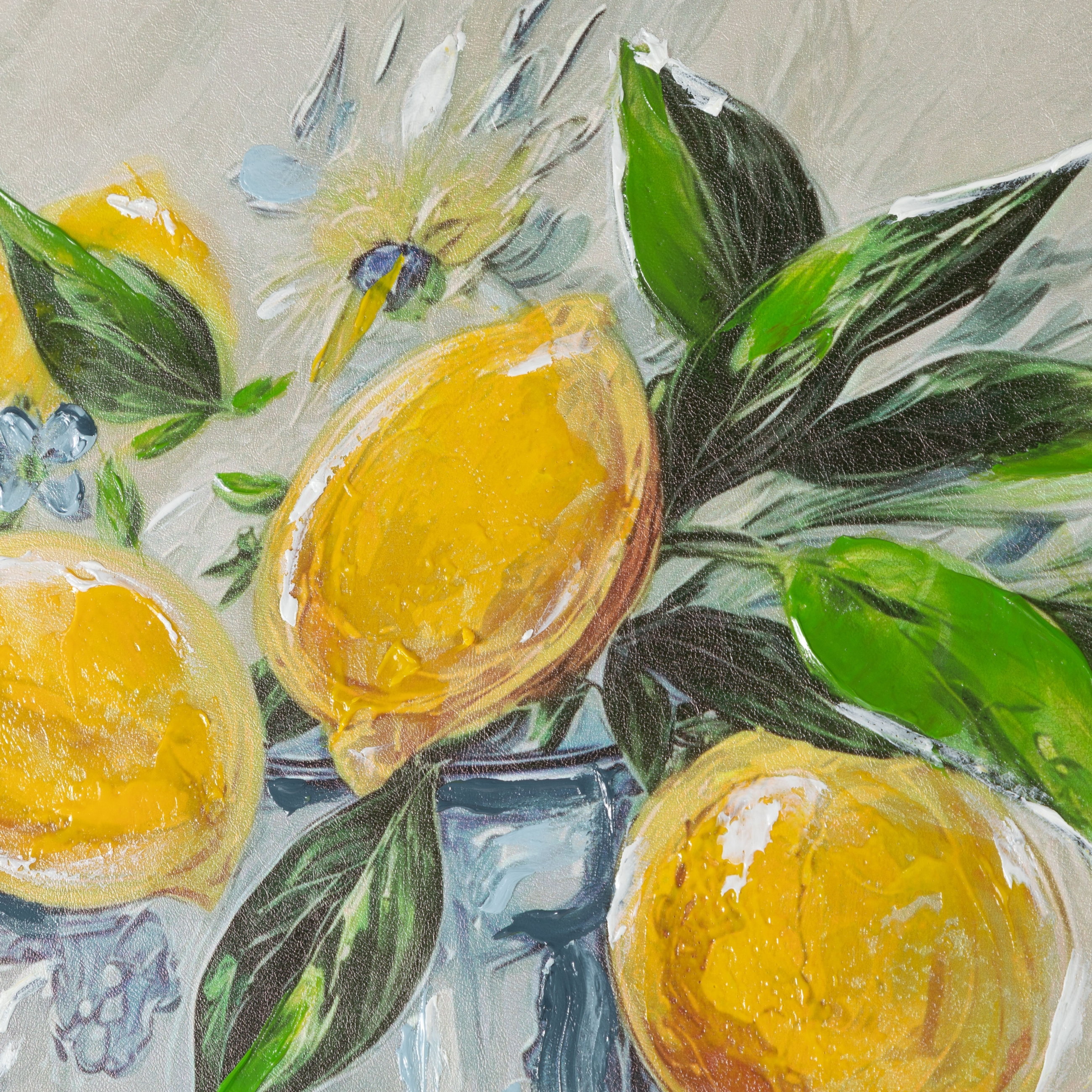 ZITRONE YAĞLIBOYA TABLO 60X90 CM