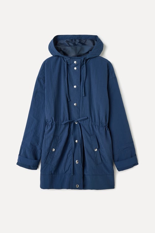 KAPÜŞONLU KISA YAĞMURLUK