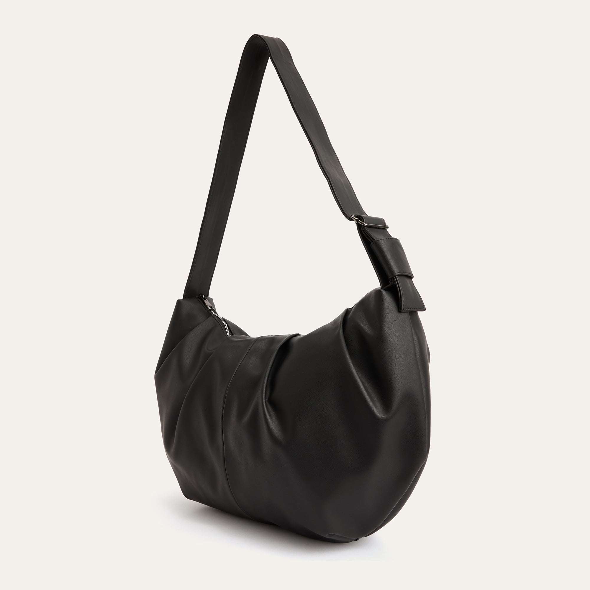 BÜZGÜLÜ DERİ GÖRÜNÜMLÜ EL ÇANTASI