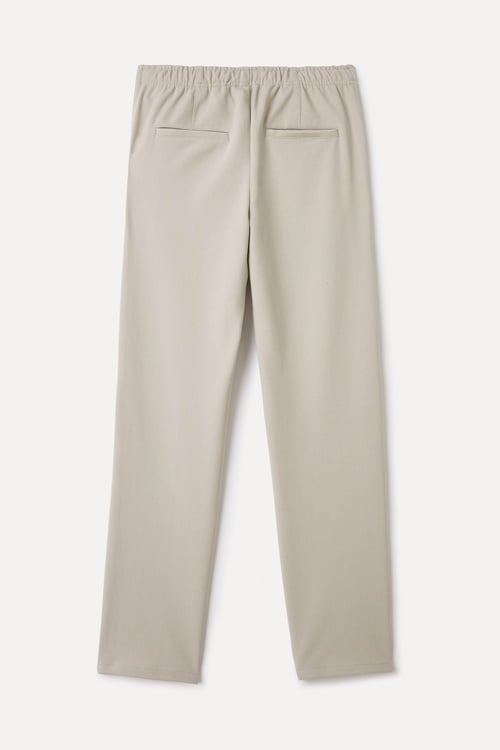  STRAIGHT FIT BELİ LASTİKLİ PANTOLON