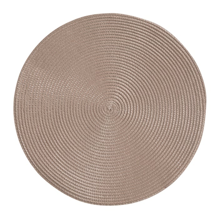MONOMAT YUVARLAK AMERİKAN SERVİSİ 38 CM TAUPE