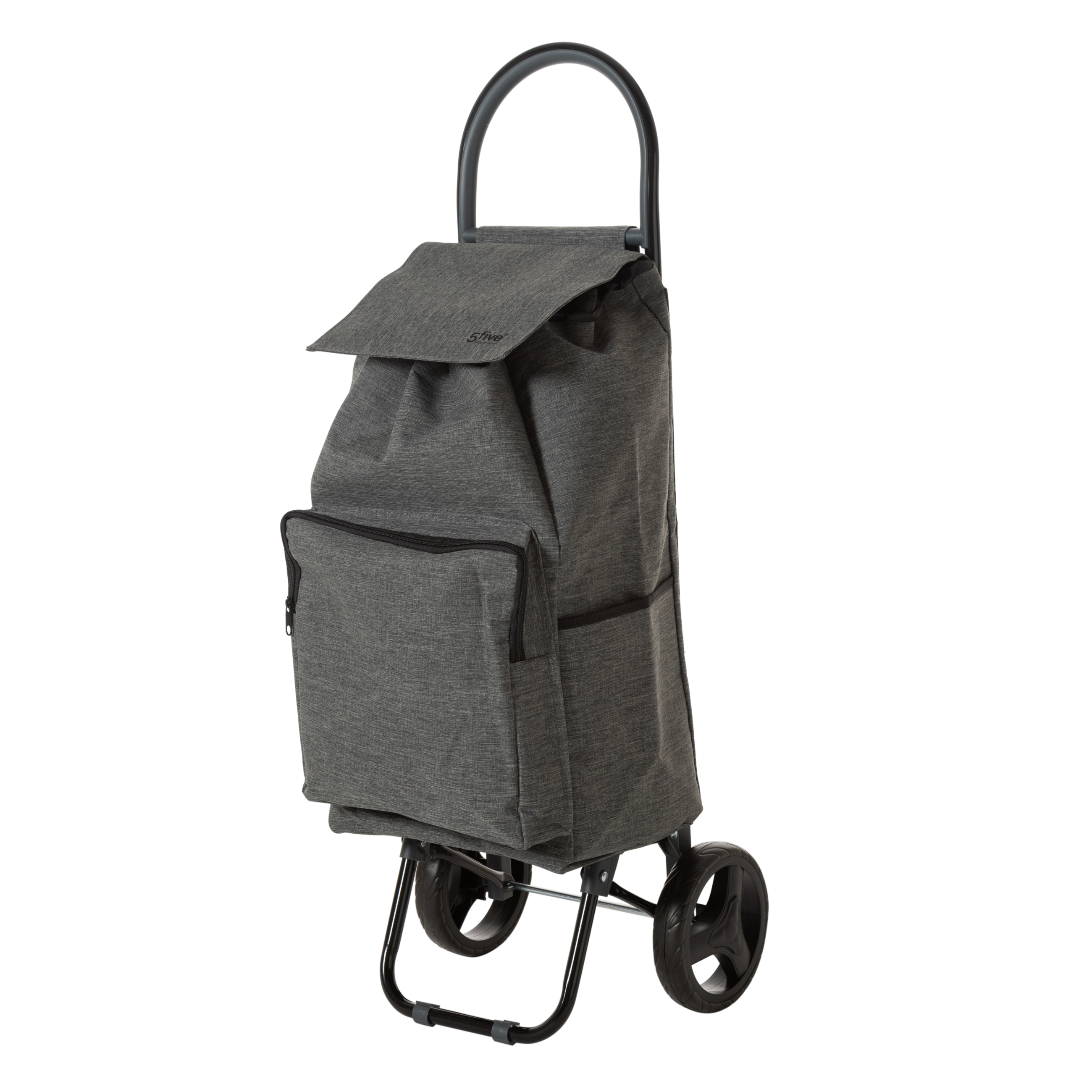 MARCHETTE METAL ALIŞVERİŞ ARABASI İKİ TEKERLEK GRİ