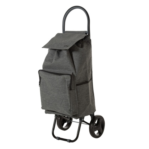  MARCHETTE METAL ALIŞVERİŞ ARABASI İKİ TEKERLEK GRİ