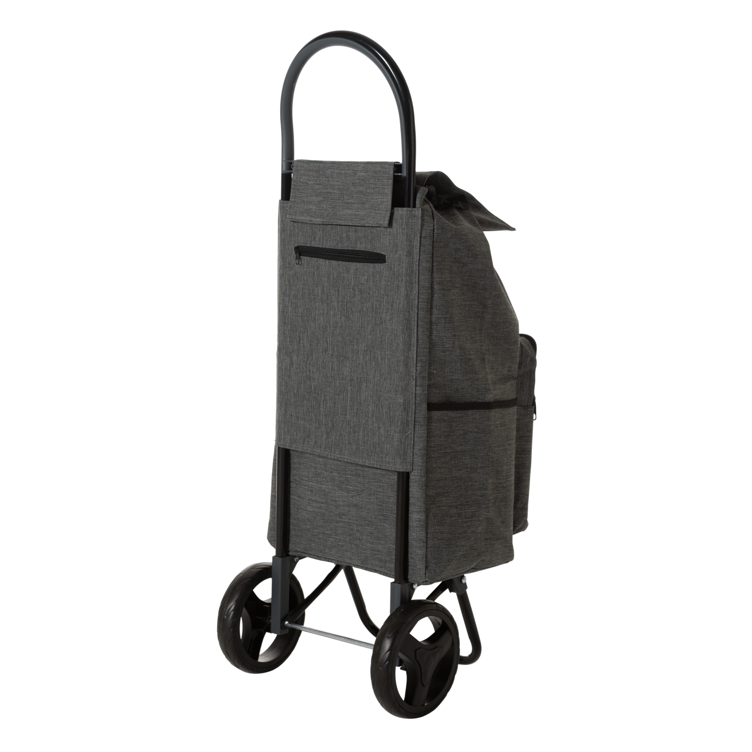 MARCHETTE METAL ALIŞVERİŞ ARABASI İKİ TEKERLEK GRİ