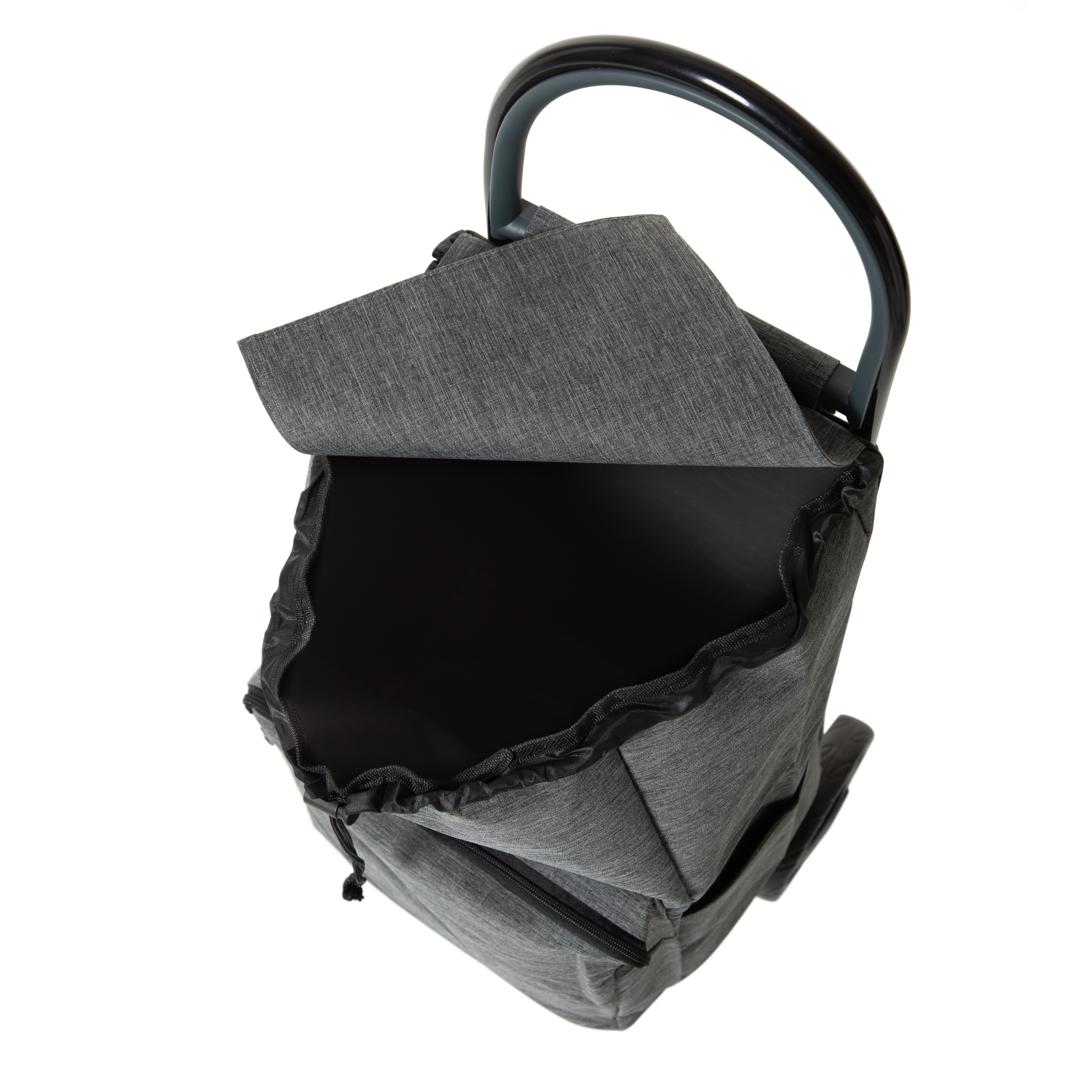 MARCHETTE METAL ALIŞVERİŞ ARABASI İKİ TEKERLEK GRİ