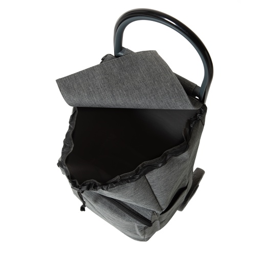  MARCHETTE METAL ALIŞVERİŞ ARABASI İKİ TEKERLEK GRİ