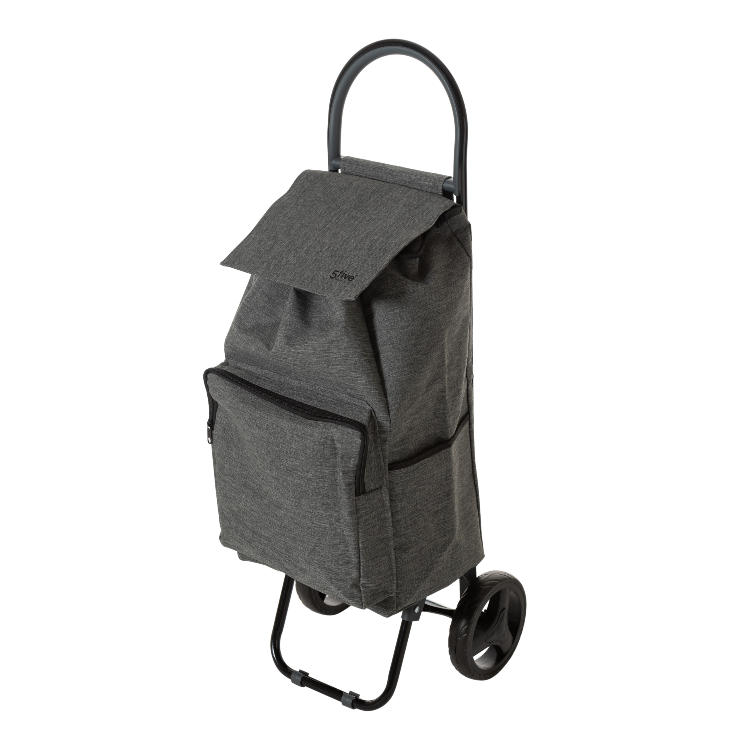 MARCHETTE METAL ALIŞVERİŞ ARABASI İKİ TEKERLEK GRİ