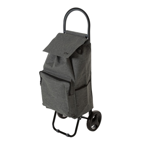  MARCHETTE METAL ALIŞVERİŞ ARABASI İKİ TEKERLEK GRİ