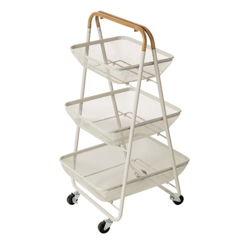  METAL 3 KATLI PRAMİD  SEBZELİK