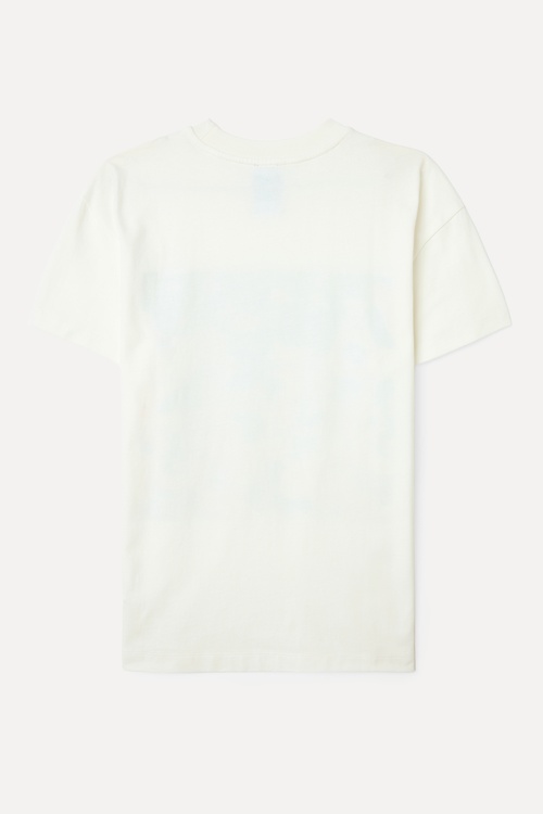  BASKILI BİSİKLET YAKA T-SHIRT