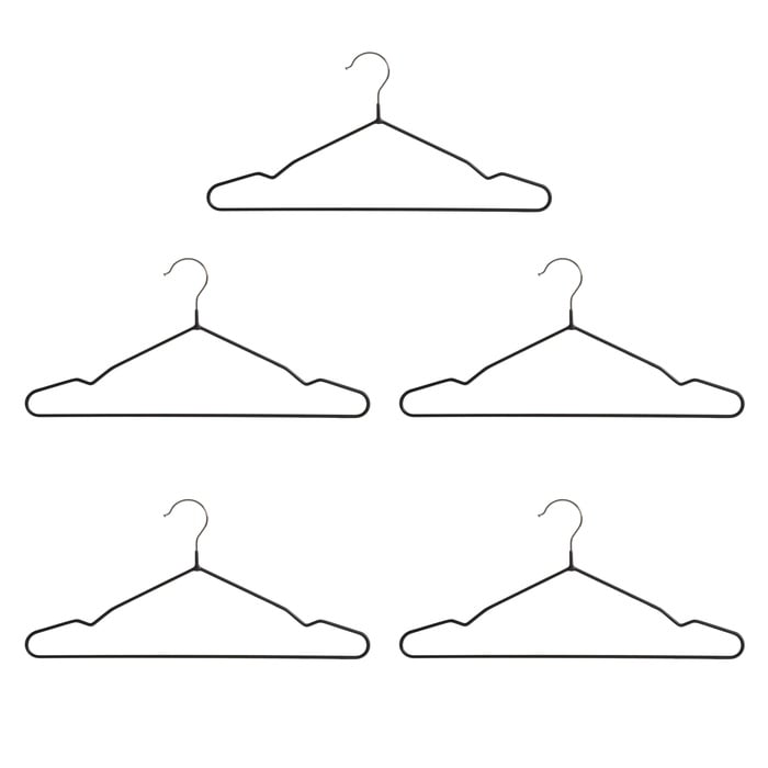 5FIVE BOHO 5'Lİ KAYMAZ ASKI SETİ SİYAH