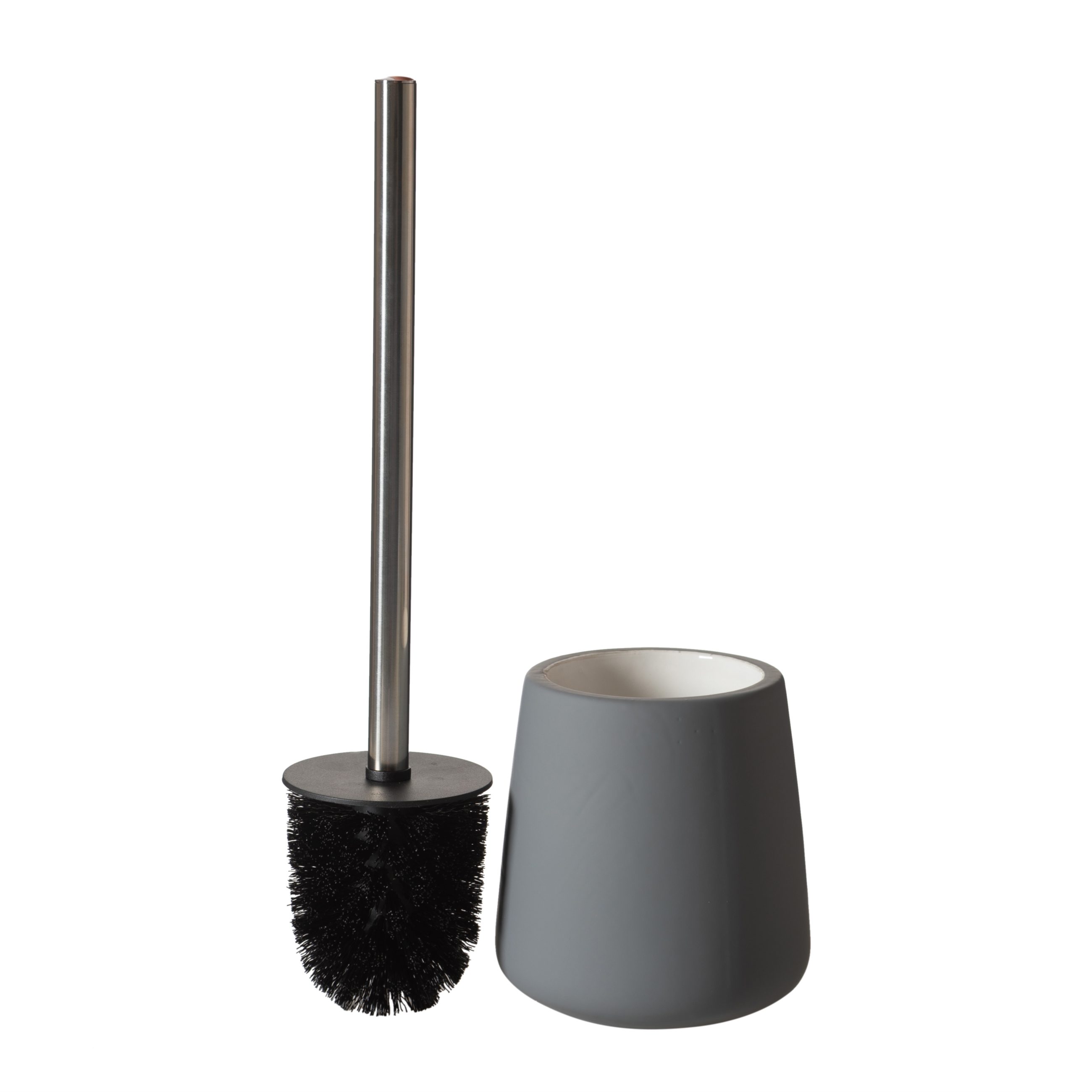 BOHO TUVALET FIRÇASI GRİ